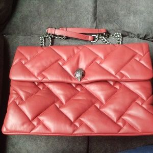 Kurt Geiger Red Kensington Soft XXL Bag